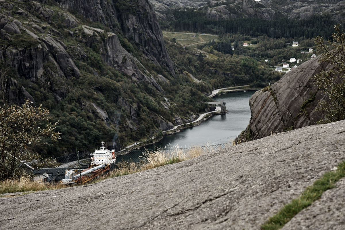 Blick in den Fjord.