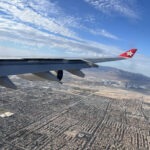Anflug auf Las Vegas