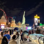 Las Vegas - Rolltreppe statt Treppe